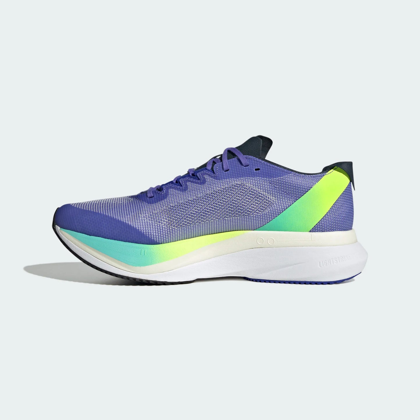 Adidas Adizero Boston 12 Purple / Lime Green / Cyan