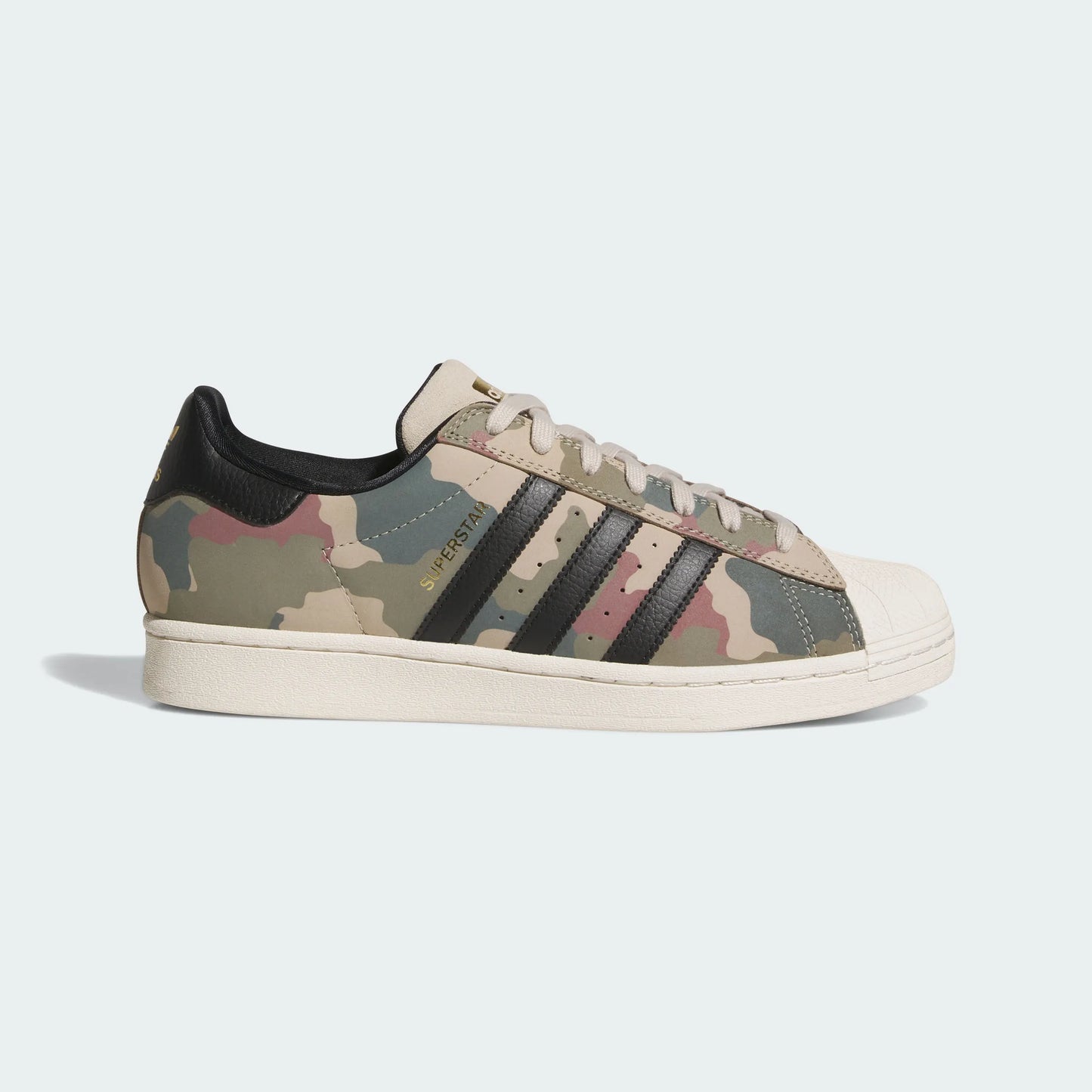 Adidas Originals – Camouflage Print Leather Casual Sneakers