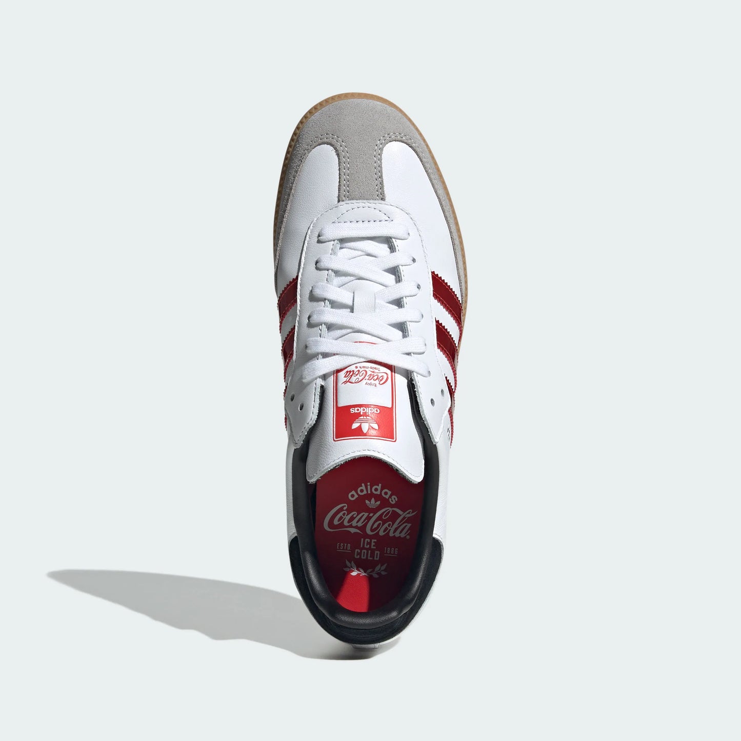 Adidas Originals – White / Black Leather Casual Sneakers