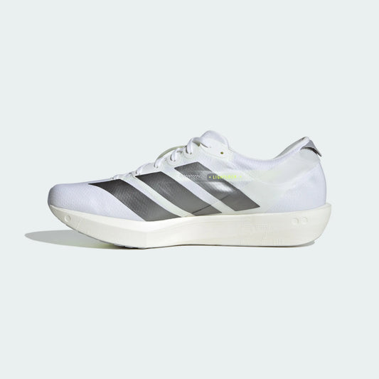 Adidas Adizero Adios Pro 4 White / Metallic Silver / Lime Green