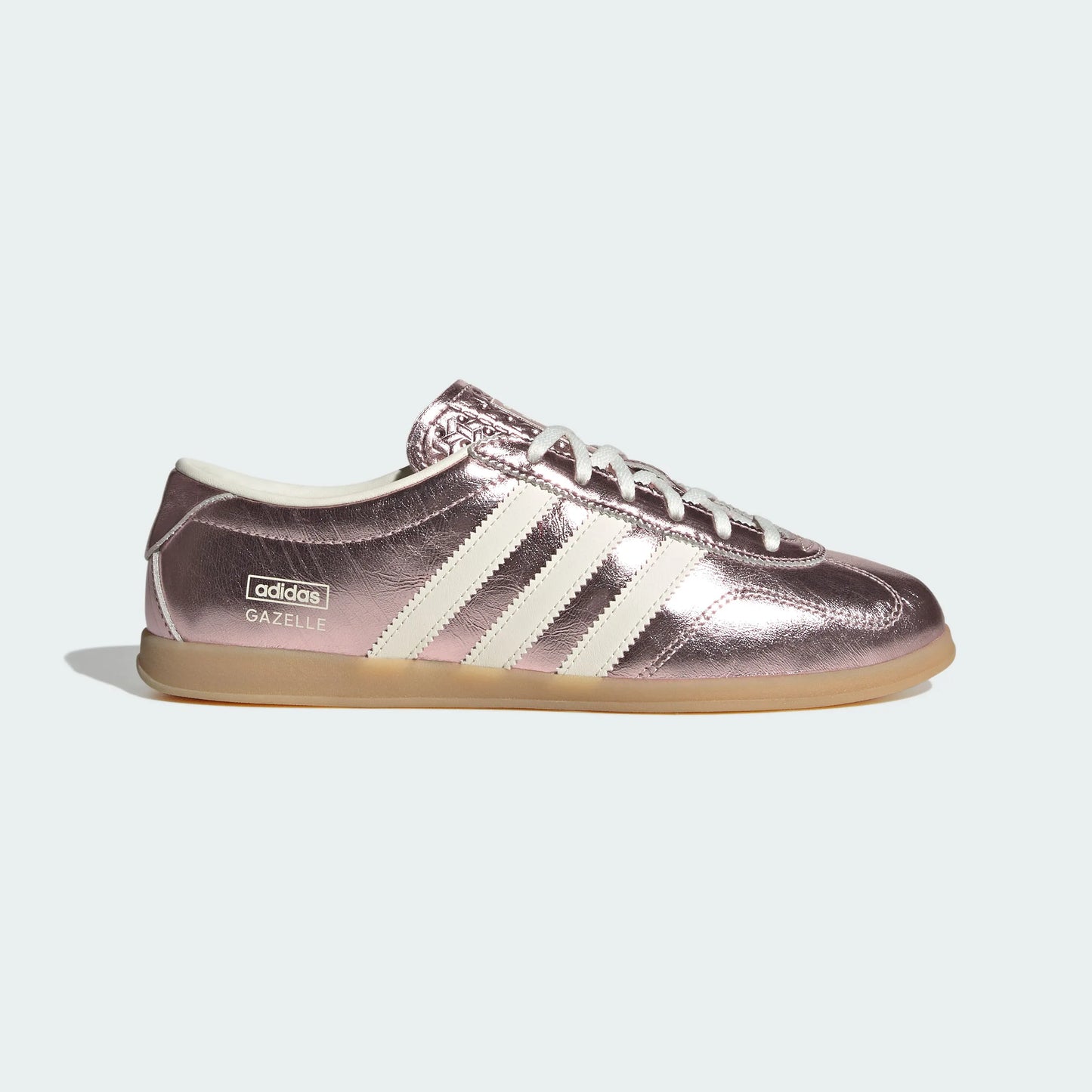 Adidas Originals – Metallic Rose Gold / Off-White Leather Casual Sneakers