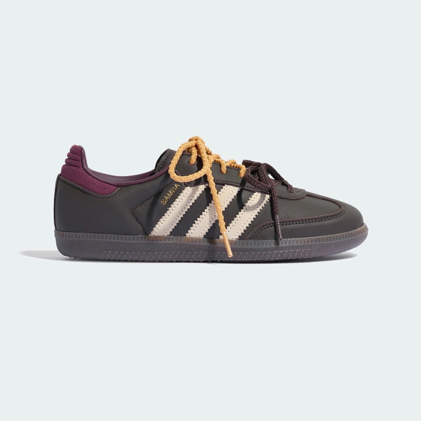 Adidas Originals – Dark Brown / Cream Leather Casual Sneakers