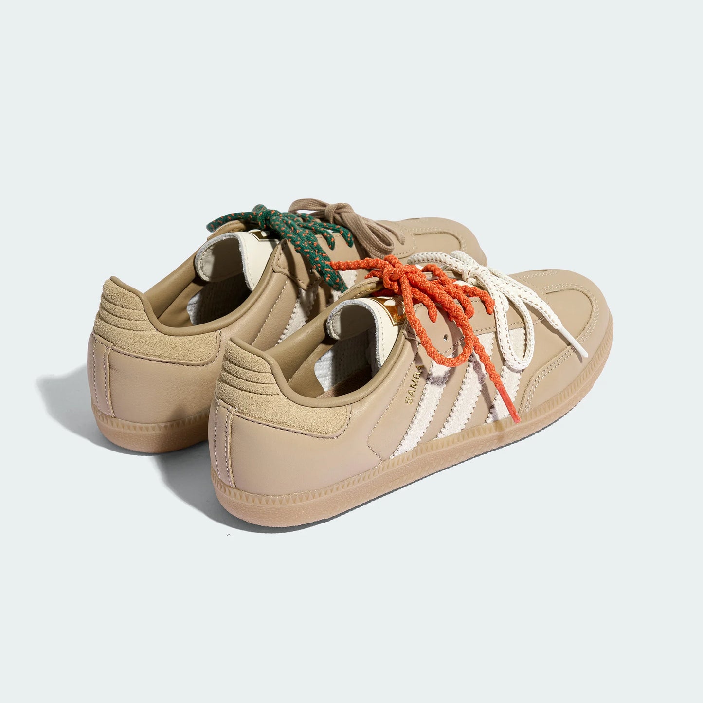 Adidas Originals – Beige / White Leather Casual Sneakers
