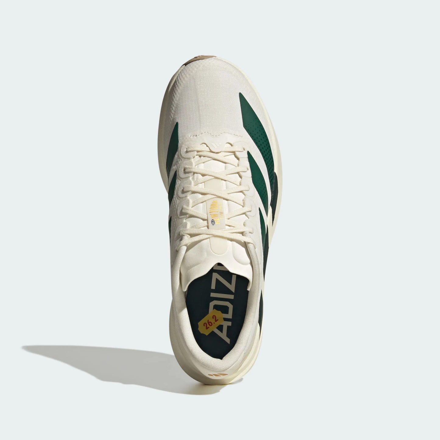Adidas Adizero Adios Pro 4 Cream White / Dark Green