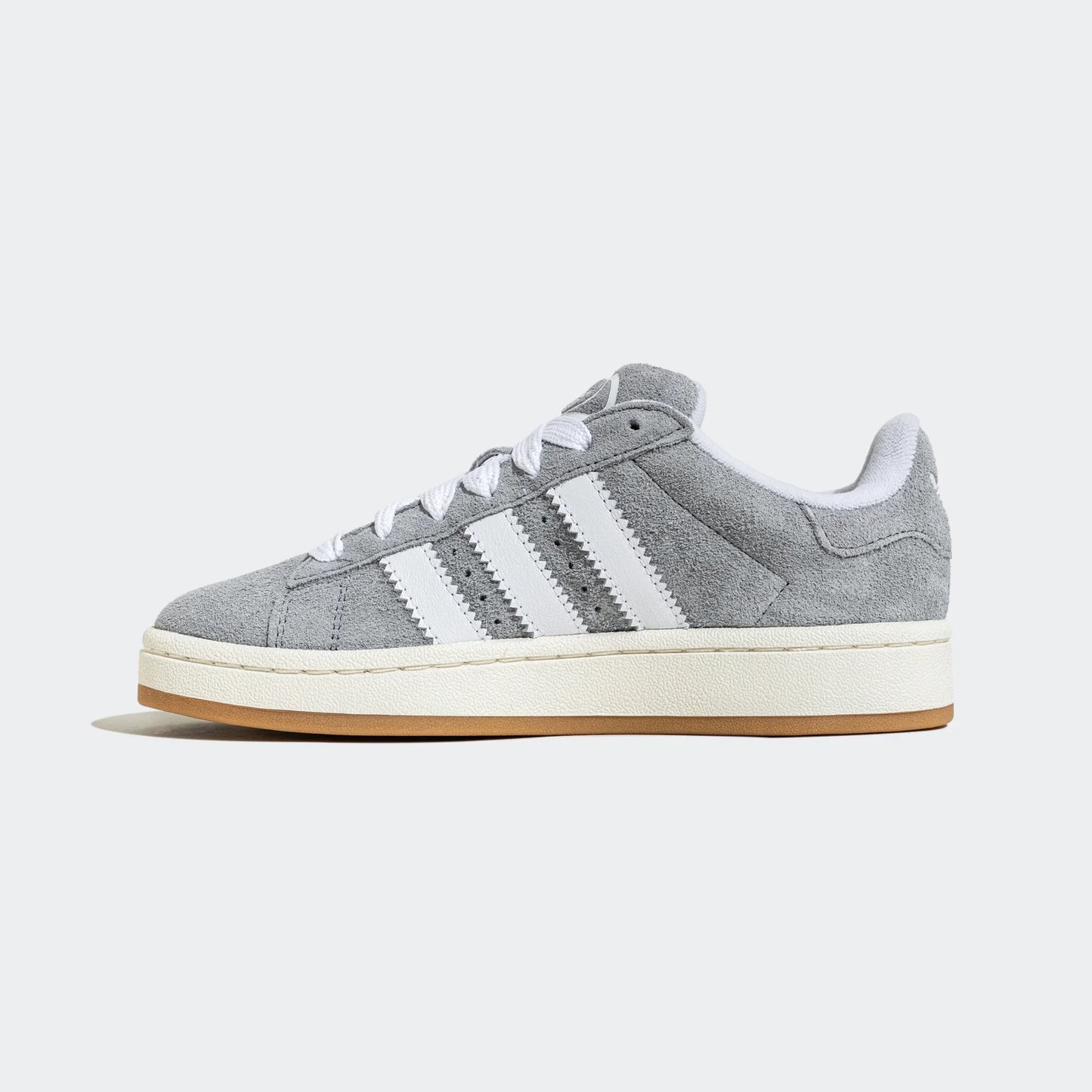Adidas Originals – Grey / White Suede Platform Casual Sneakers