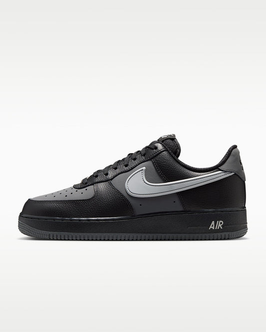 Nike Air Force 1 '07 Black Grey Color Block Sneakers