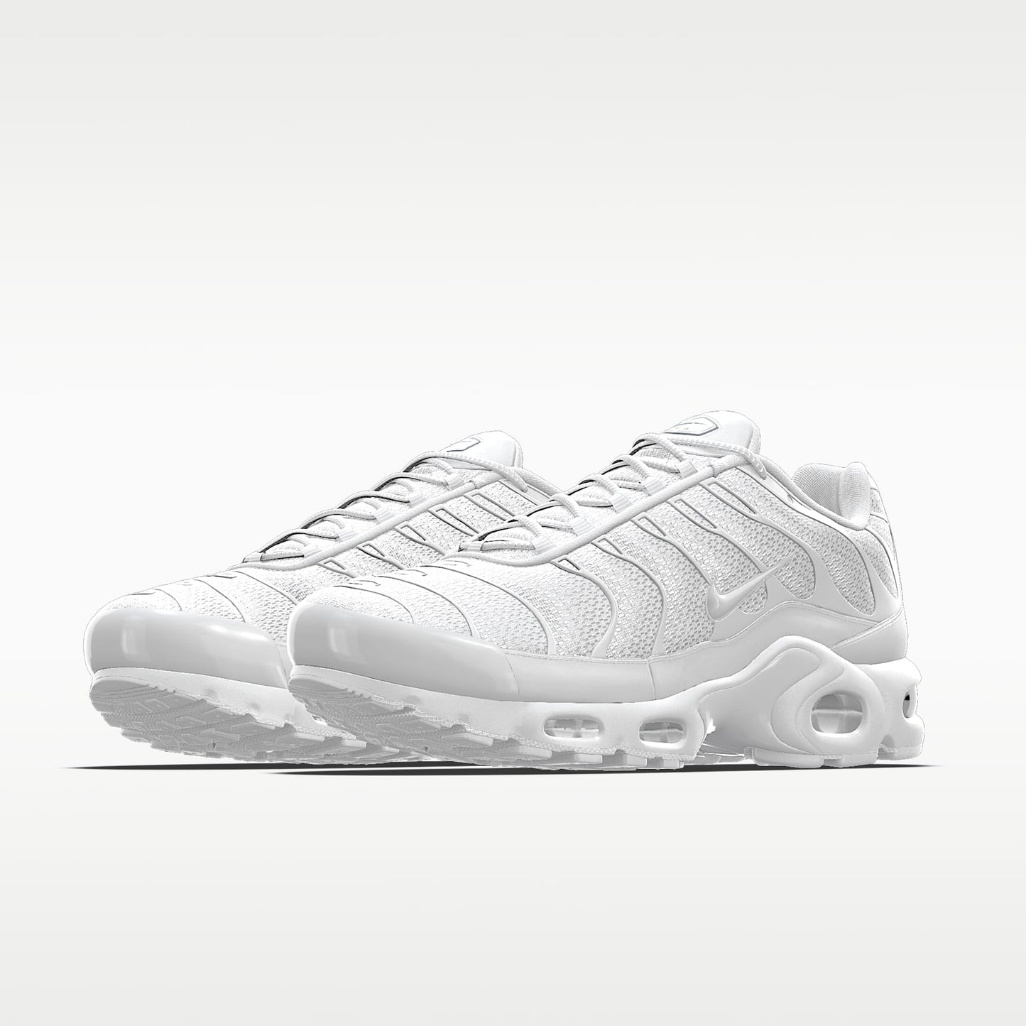 Nike Air Max Plus  —  Triple White