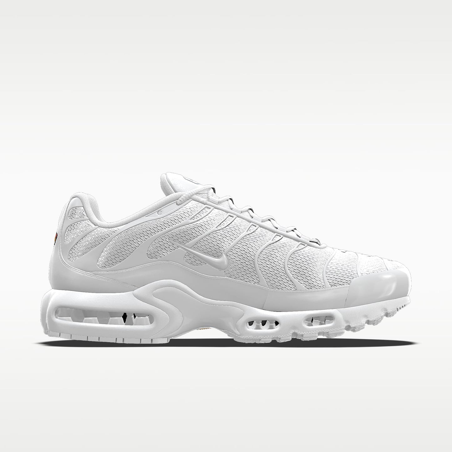 Nike Air Max Plus  —  Triple White
