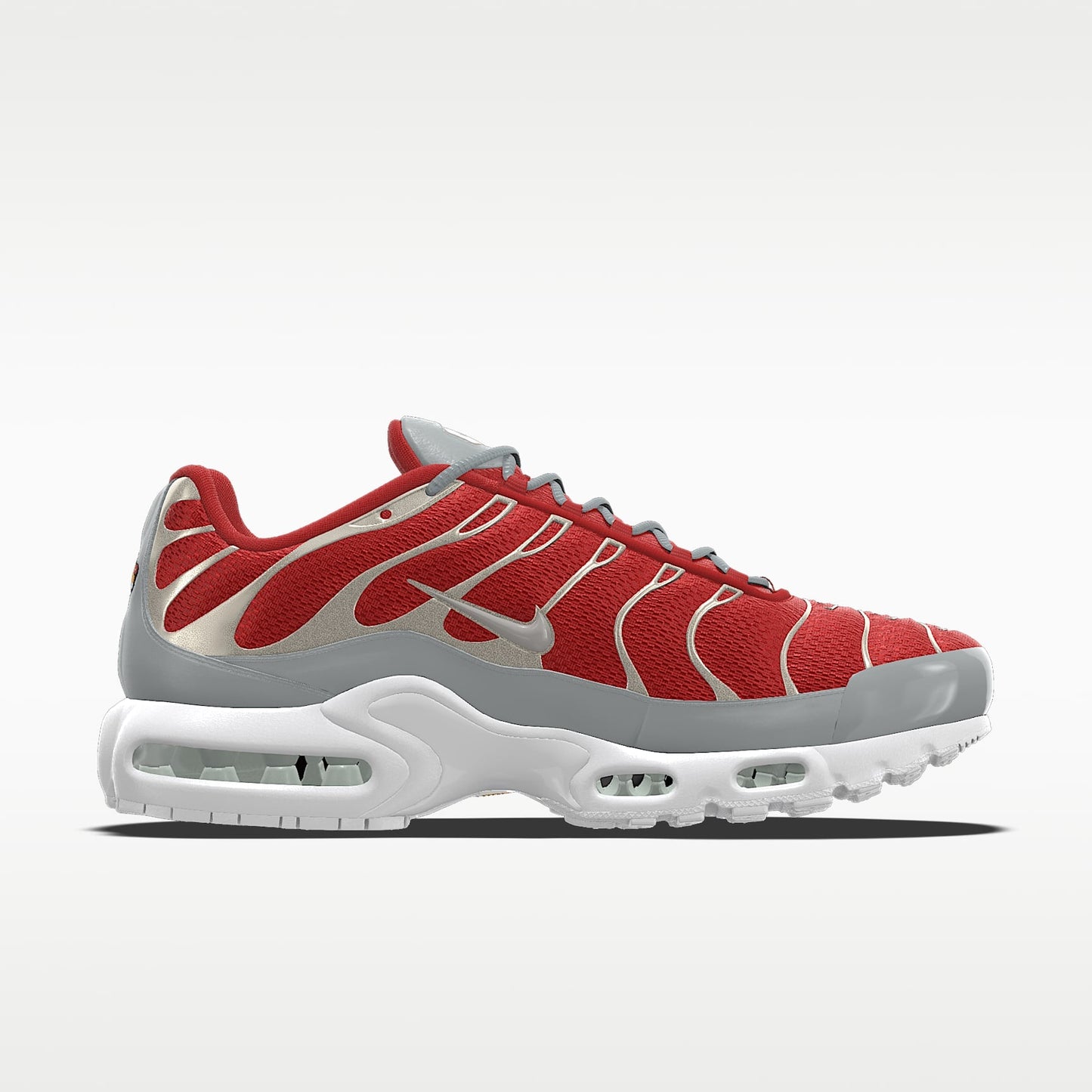 Nike Air Max Plus University Red / Wolf Grey / Metallic Silver