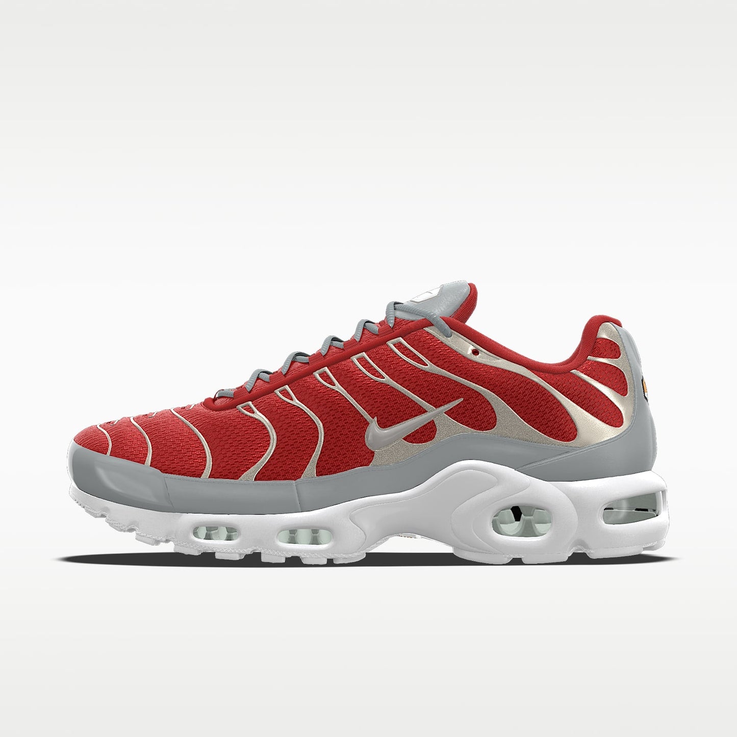 Nike Air Max Plus University Red / Wolf Grey / Metallic Silver