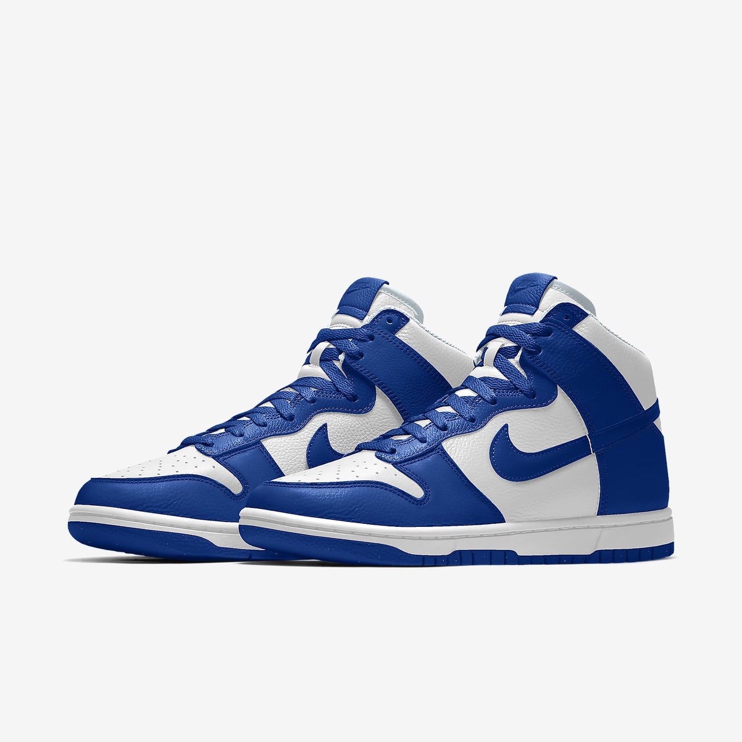 Nike Dunk High White Game Royal Blue Sneakers