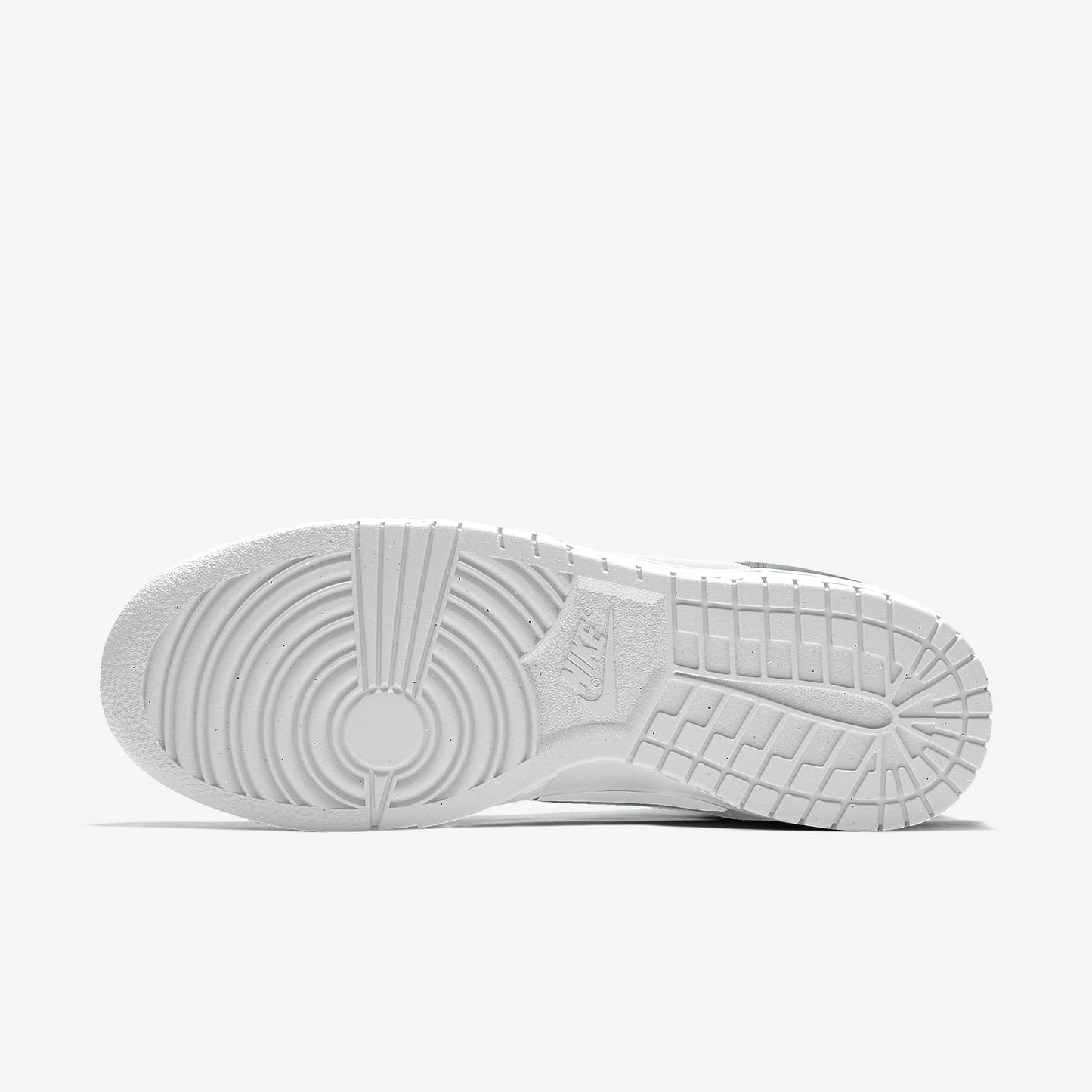 Nike Dunk High White Medium Grey Color-Block Sneakers