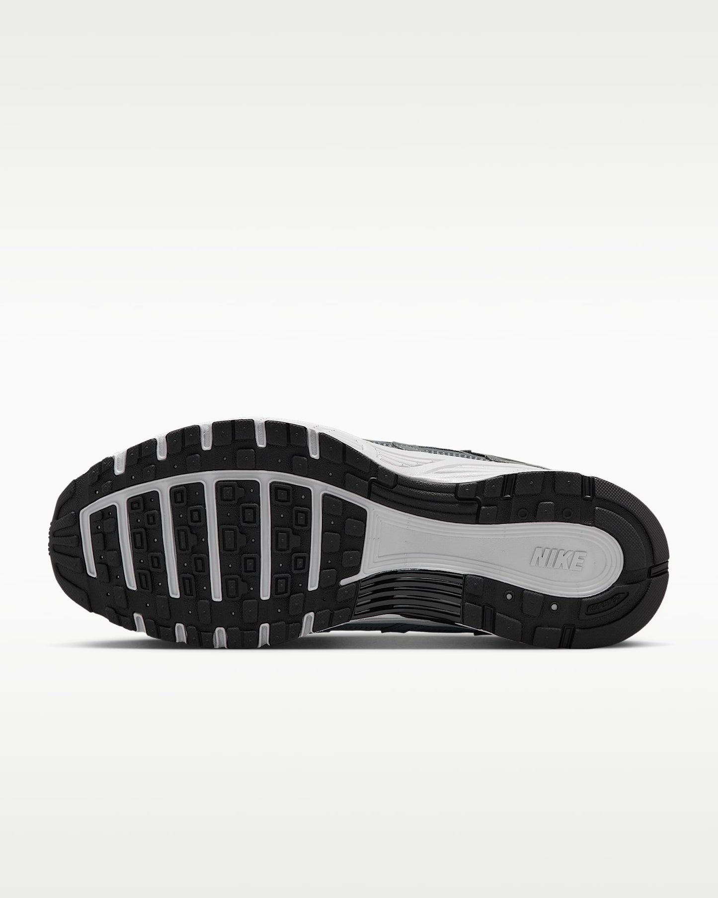 Nike P-6000 – Grey / Black / Blue Mesh Athletic Sneakers