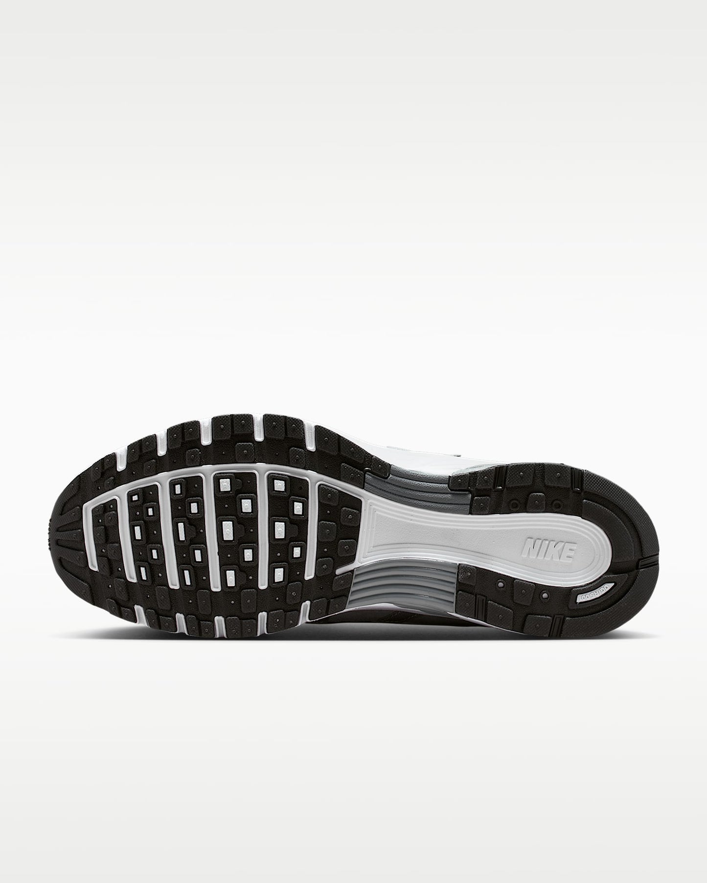 Nike P-6000 – Grey / White / Black Suede Mesh Athletic Sneakers