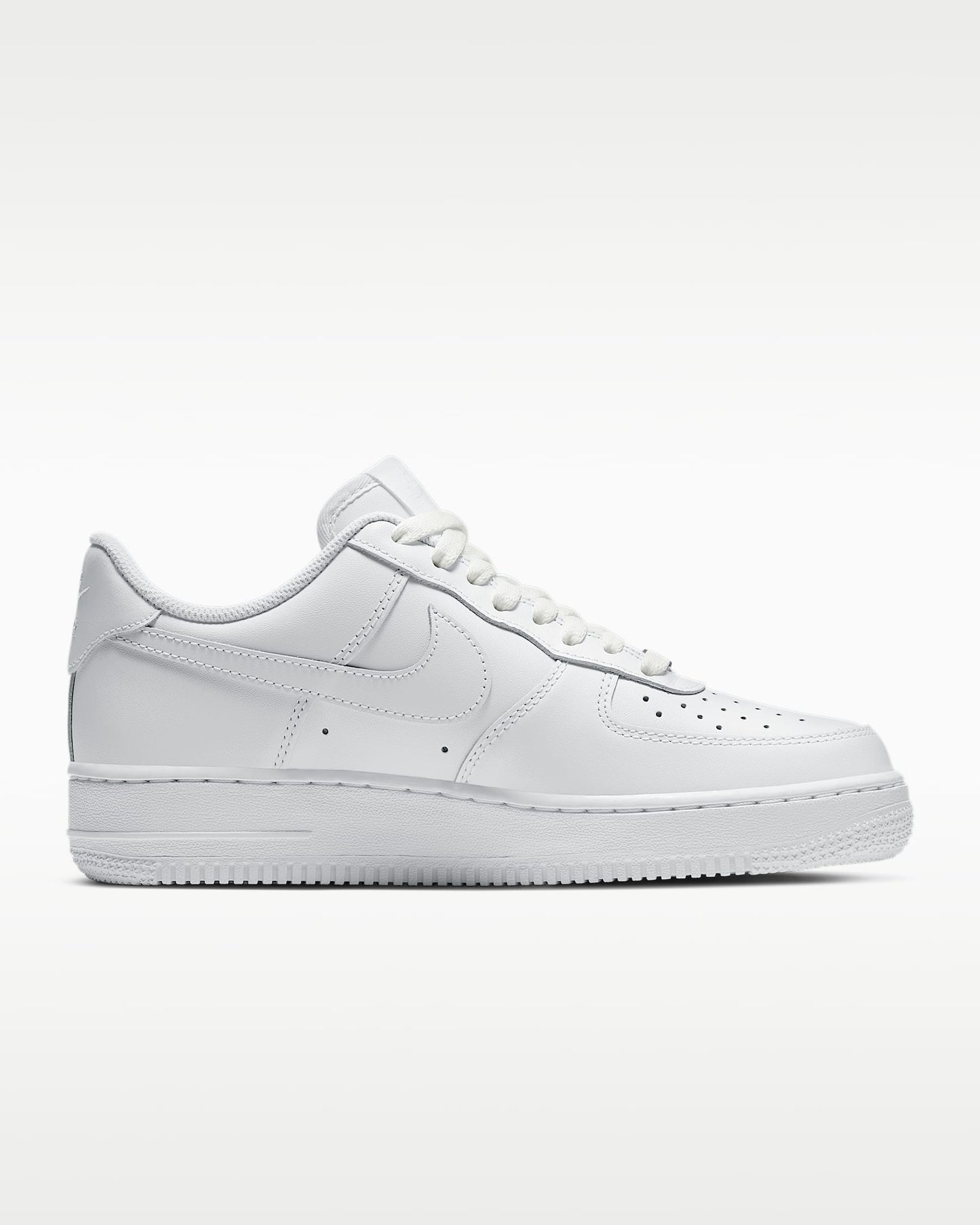 Nike Air Force 1 '07 Triple White Leather Sneakers