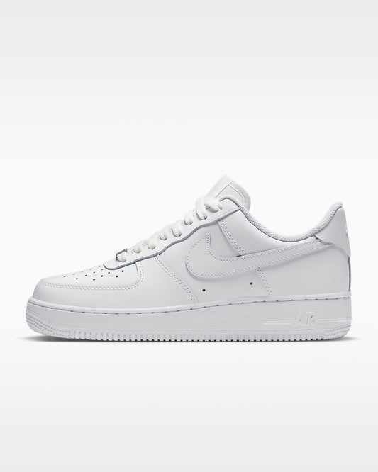 Nike Air Force 1 '07 Triple White Leather Sneakers
