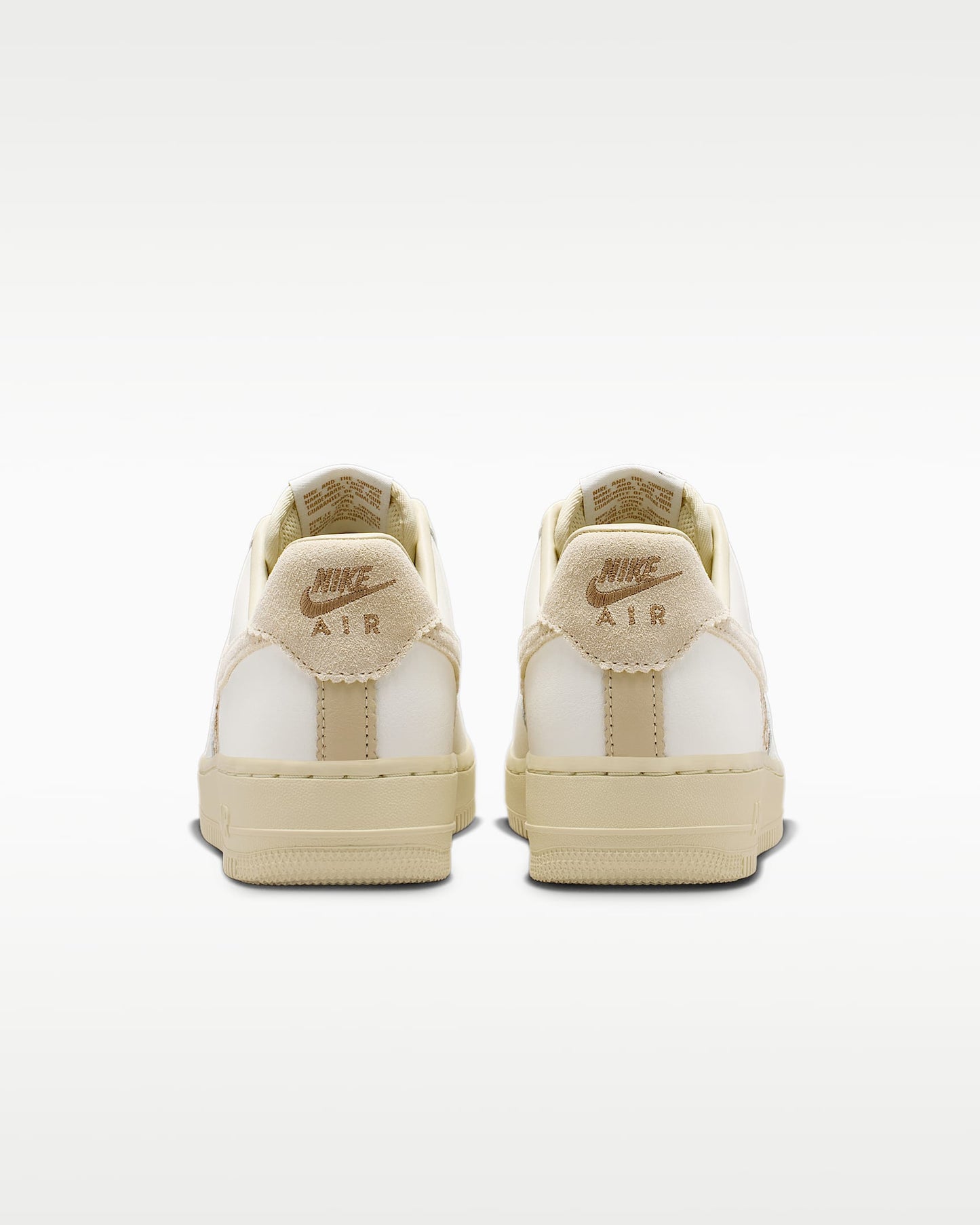 Nike Air Force 1 '07 Sail Beige Woven Embroidery Sneakers