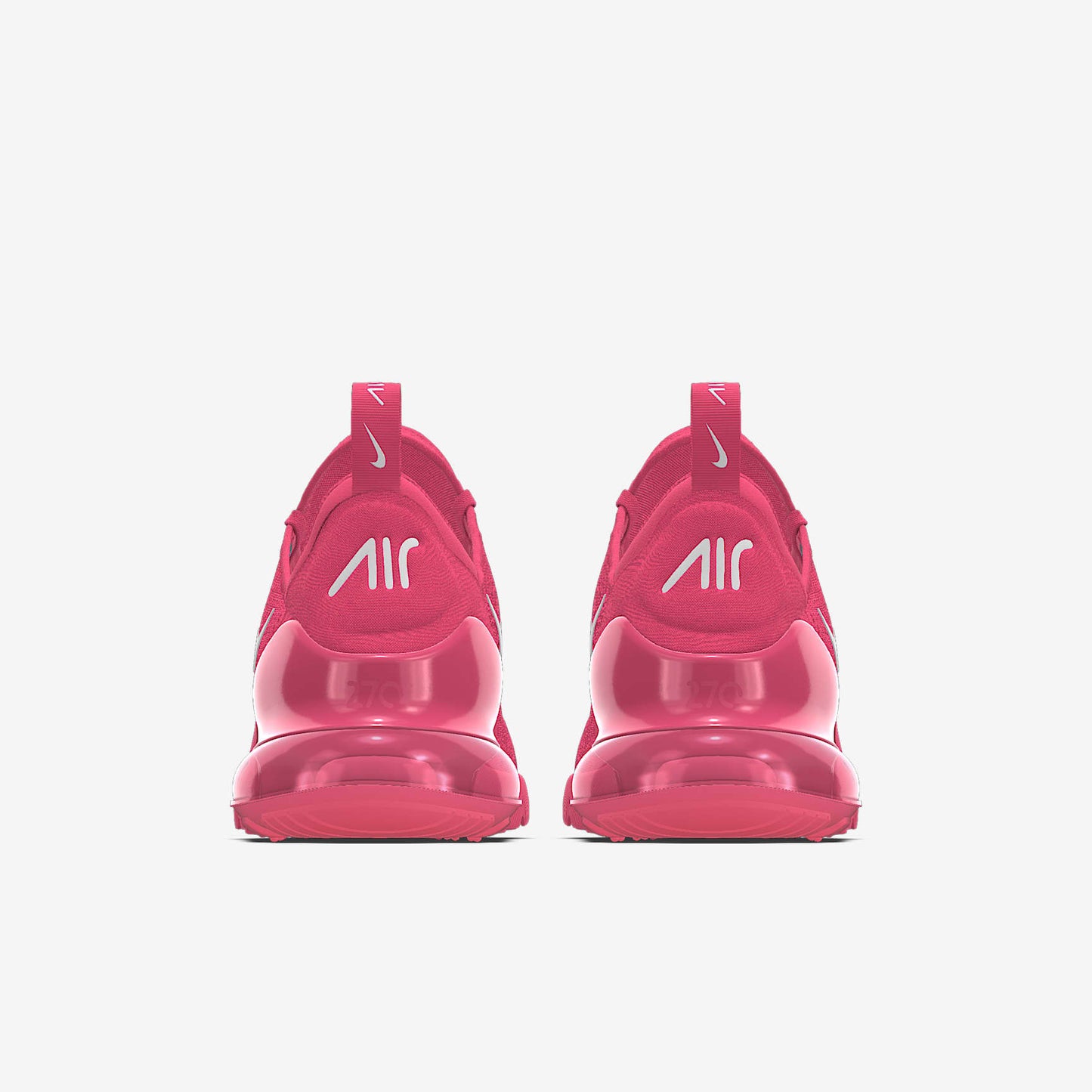 Nike Air Max 270 By You – Hot Pink/White Custom Sneaker
