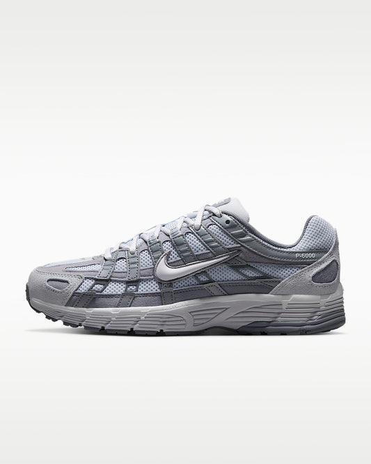 Nike P-6000 – Light Grey / White Mesh Athletic Sneakers