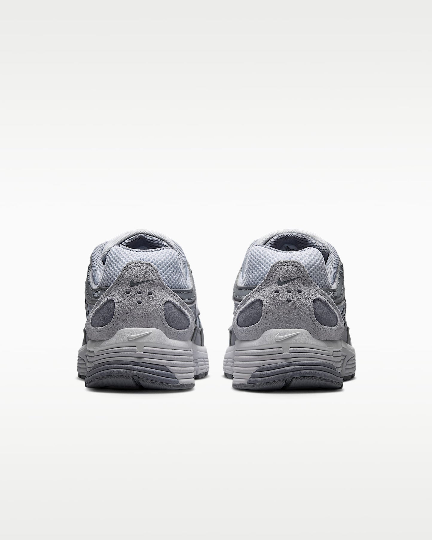 Nike P-6000 – Light Grey / White Mesh Athletic Sneakers