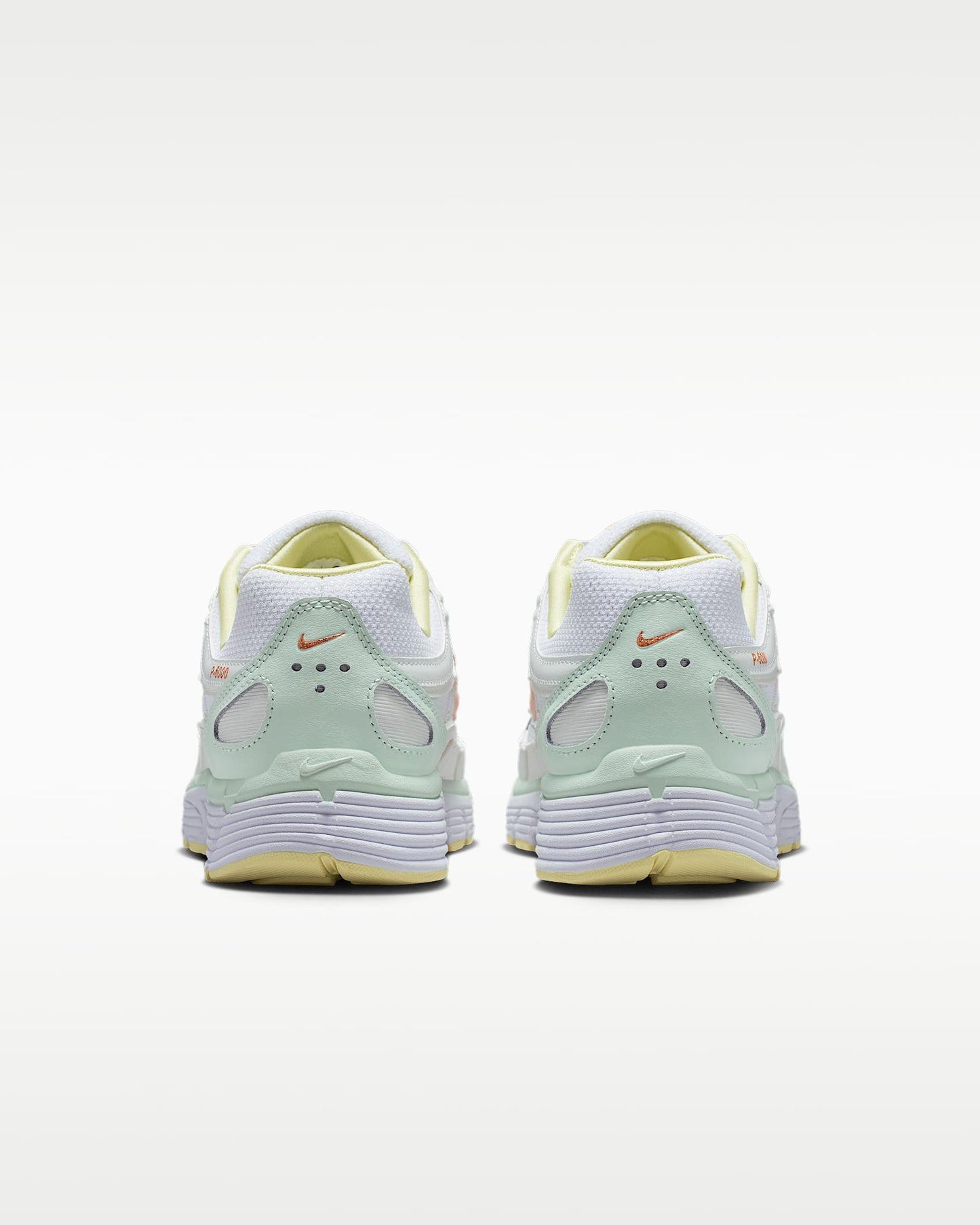 Nike P-6000 – White / Pink / Mint Mesh Athletic Sneakers