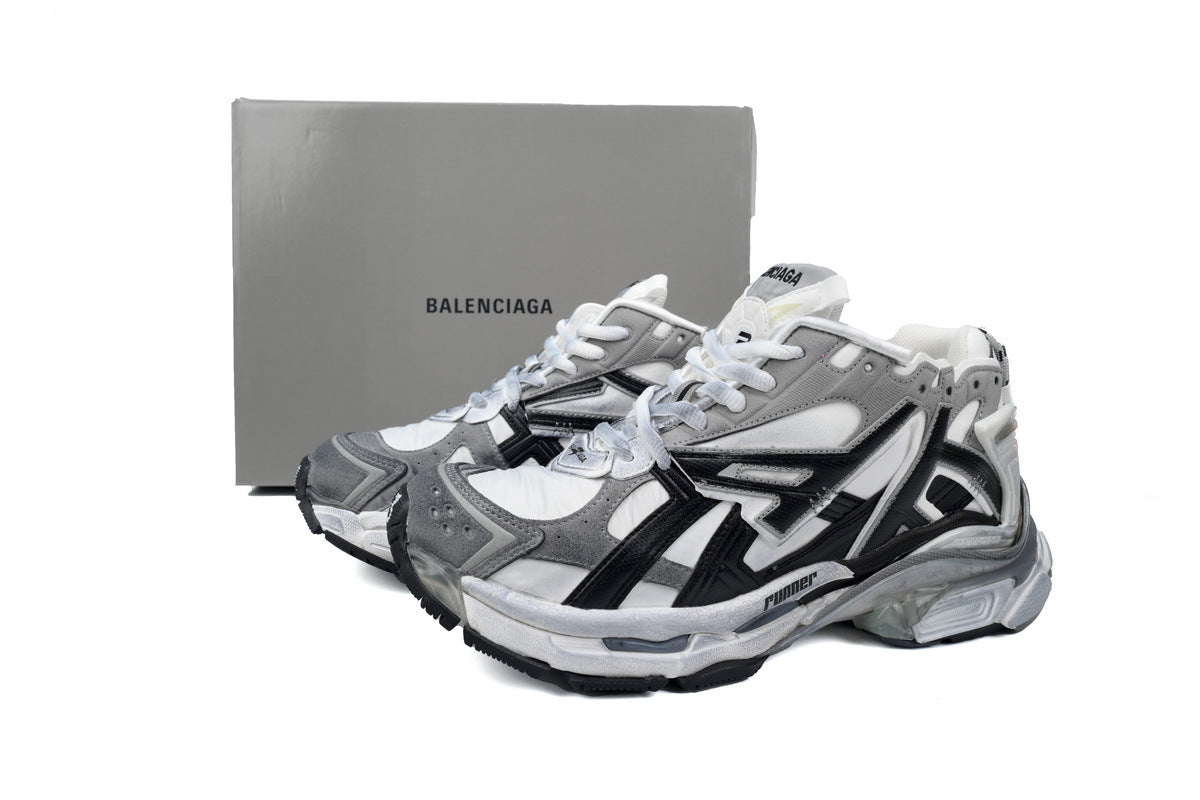 Balenciaga Runner Sneaker – Distressed Low-Top