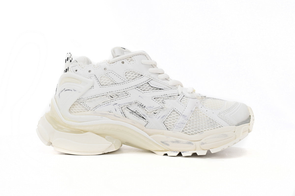 Balenciaga Runner Sneaker – Distressed Low-Top