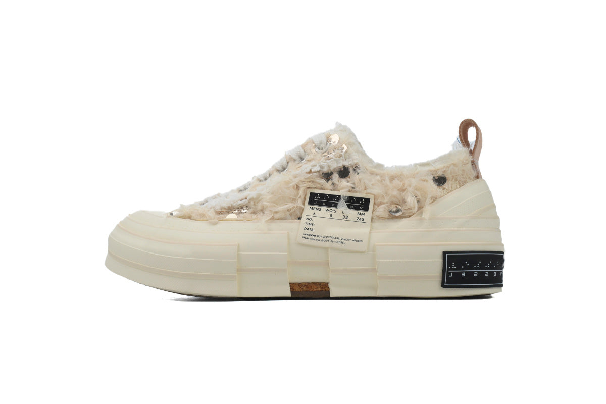 xVESSEL Nougat Snowflake Sneakers