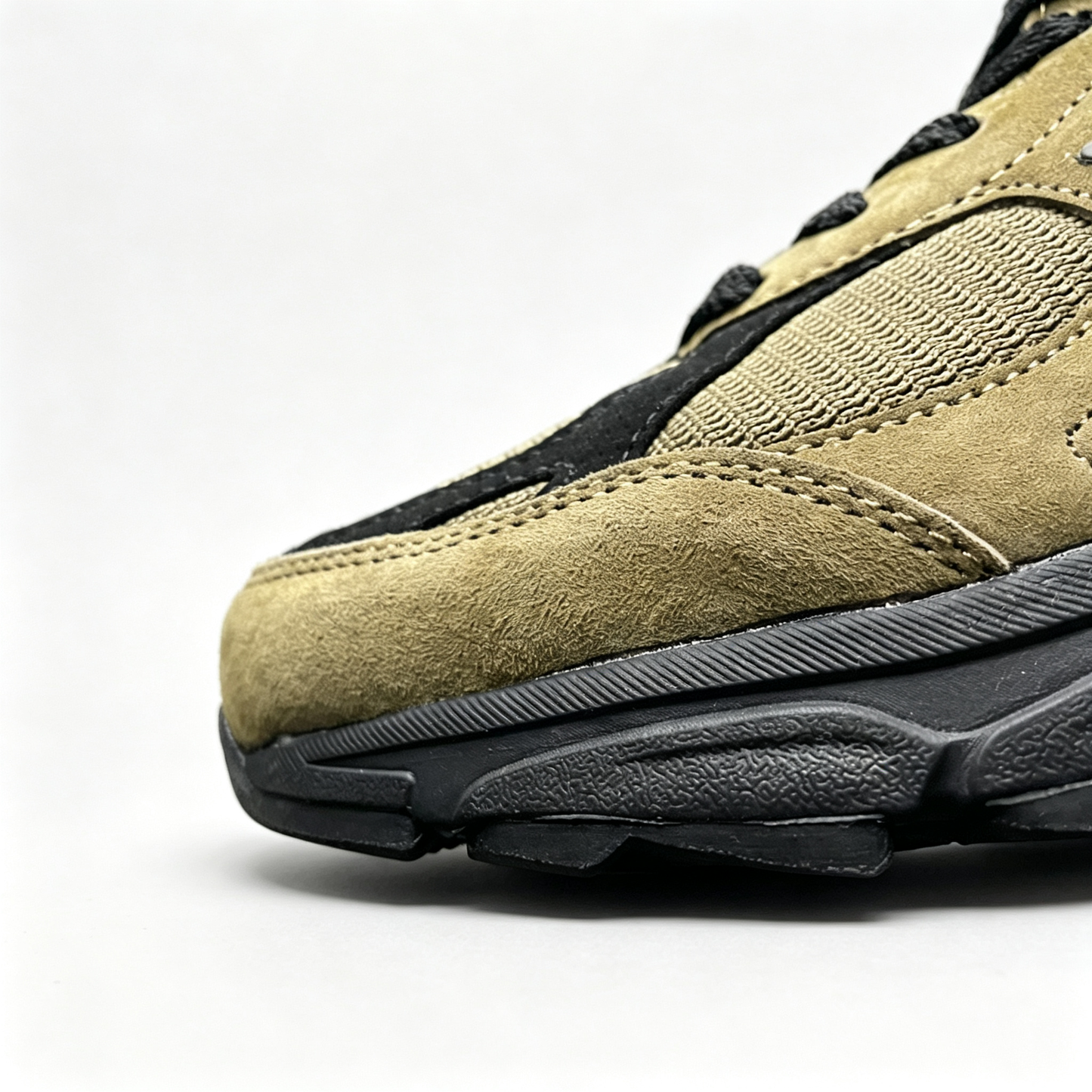 JJJJound x New Balance 990v6 Sneakers —【Tan‑Black】