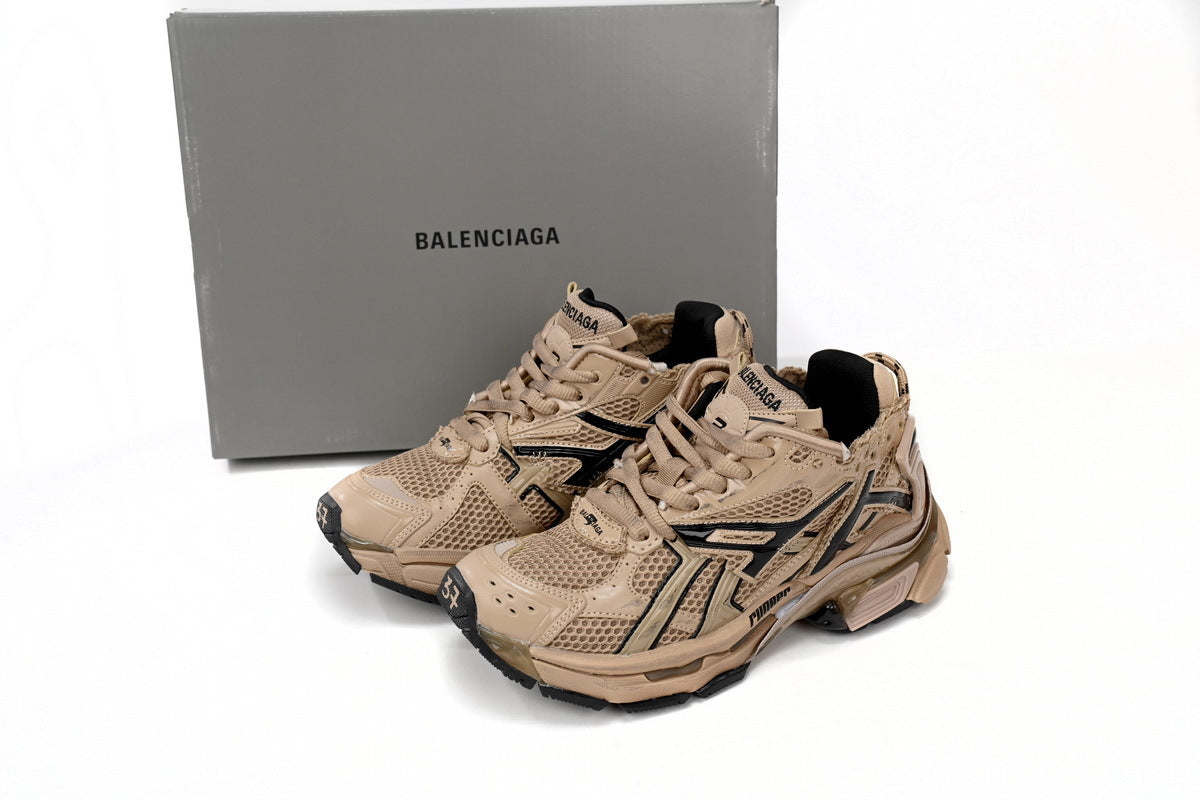 Balenciaga Runner Sneaker – Distressed Low-Top