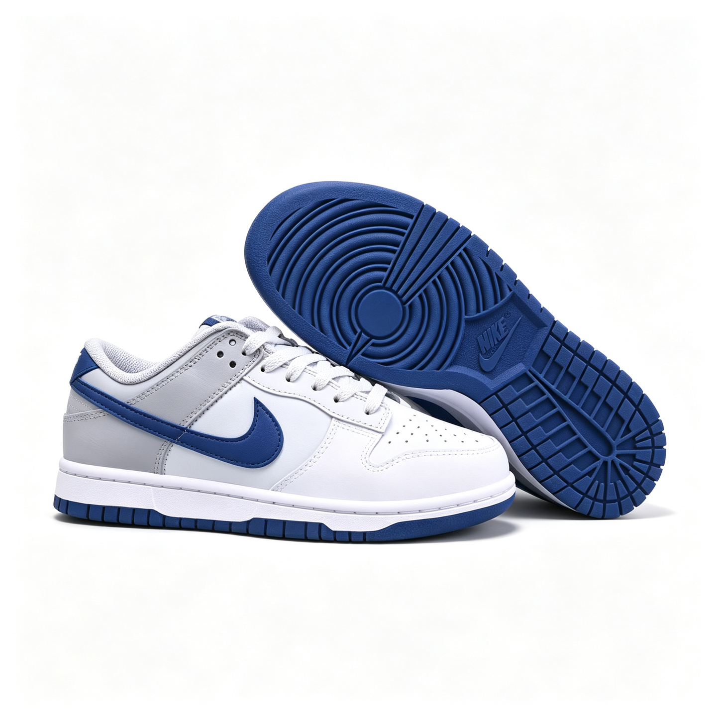 Nike Dunk Low 'Wolf Grey Royal Blue' – Men's Low-Top Sneakers