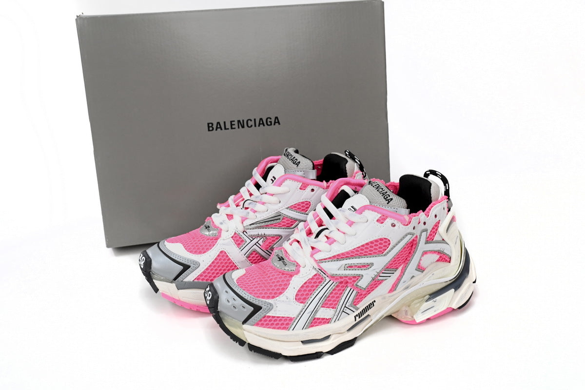 Balenciaga Runner Sneaker – Distressed Low-Top