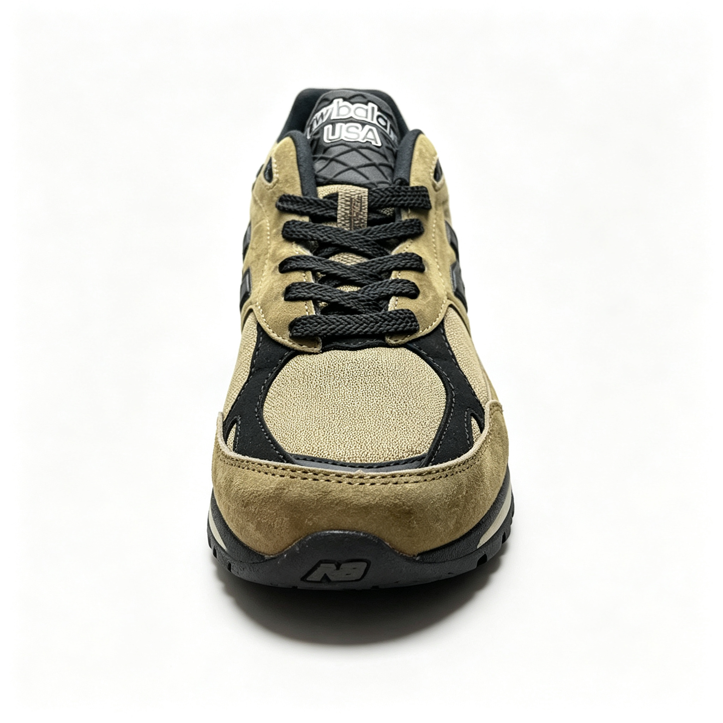 JJJJound x New Balance 990v6 Sneakers —【Tan‑Black】