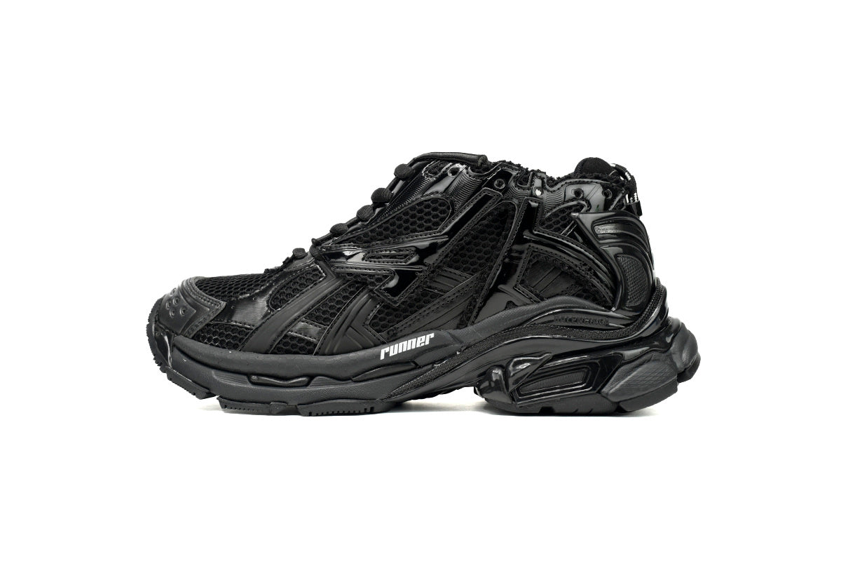 Balenciaga Runner Sneaker – Distressed Low-Top
