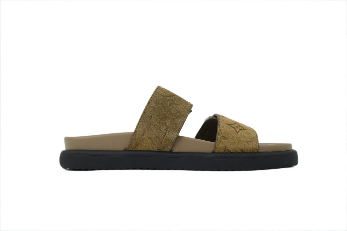 Louis Vuitton Bom Dia Slide Sandals