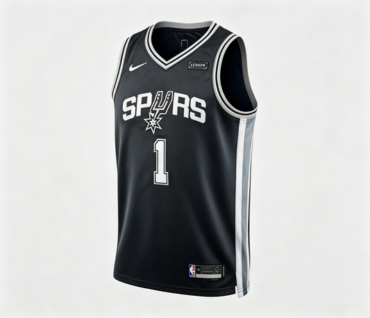 San Antonio Spurs #1 Victor Wimbledon