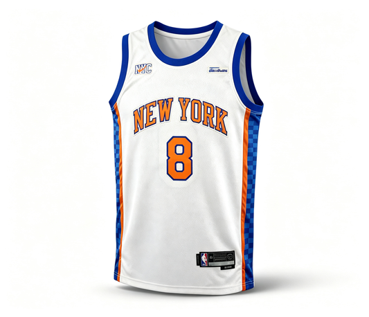 New York Knicks #8 OG Anunoby Jersey (Beige - 2026 City Edition)
