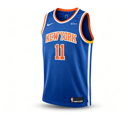 New York Knicks #11 Jalen Brunson Jersey (Blue)