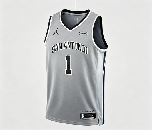 San Antonio Spurs #1 Victor Wimbledon