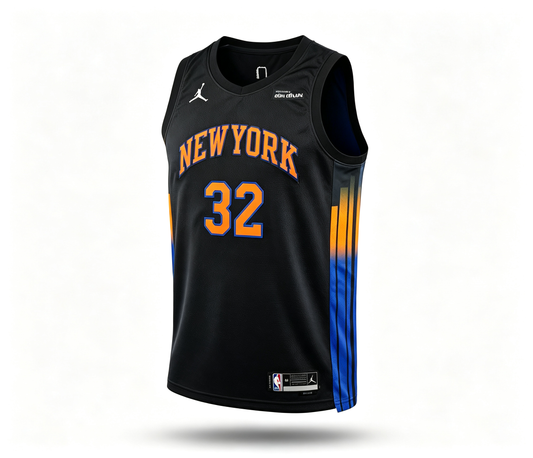 New York Knicks #32 Karl-Anthony Towns Jersey (Black - 2026 Declaration Edition)