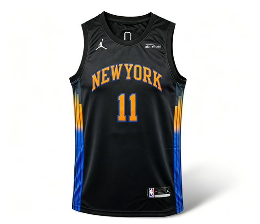 New York Knicks #11 Jalen Brunson Jersey (Black - 2026 Announcement Edition)