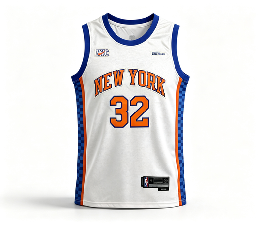 New York Knicks #32 Karl-Anthony Towns Jersey (White - 2026 City Edition)