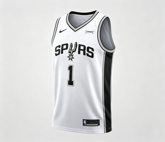 San Antonio Spurs #1 Victor Wimbledon
