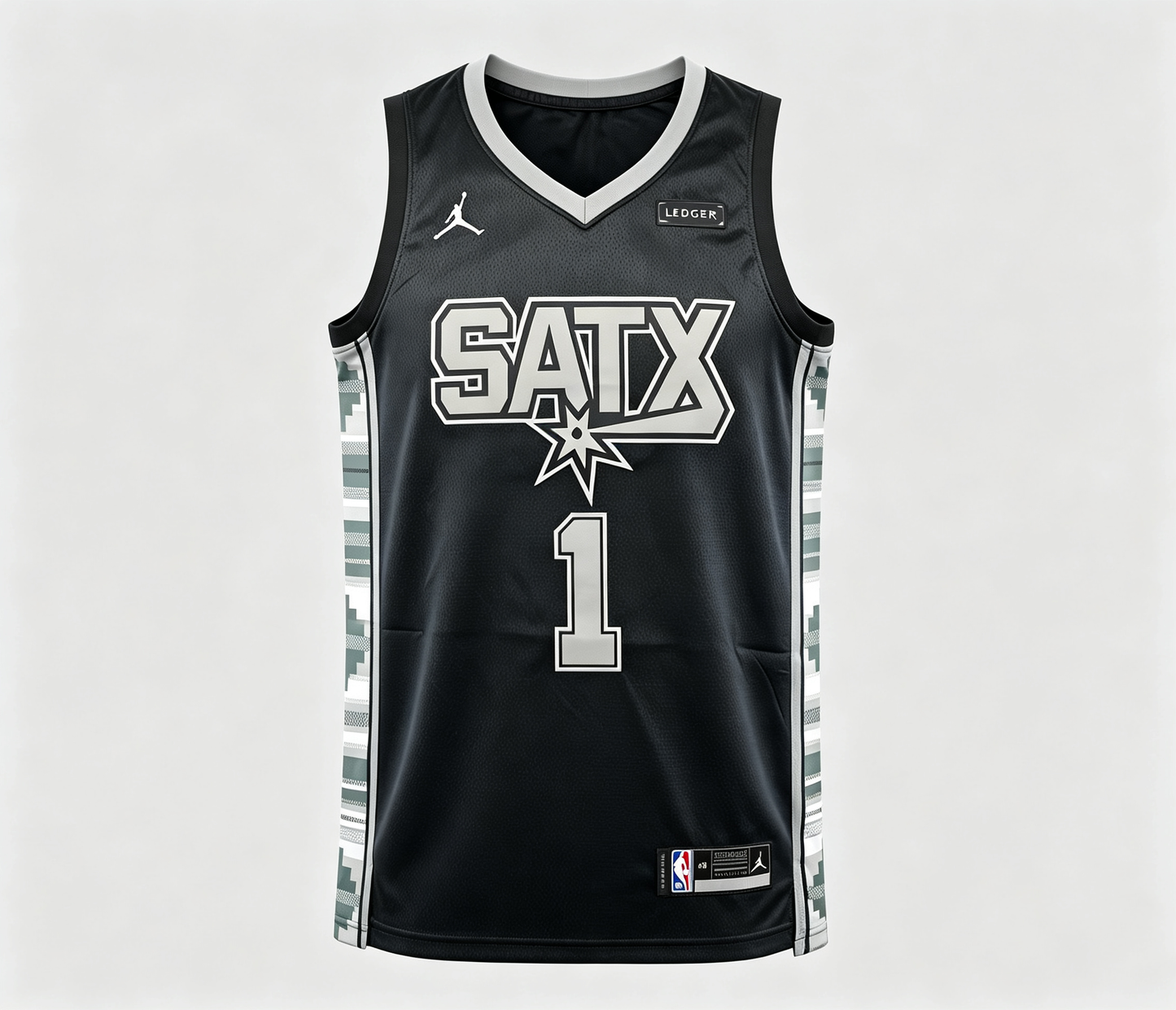 San Antonio Spurs #1 Victor Wimbledon