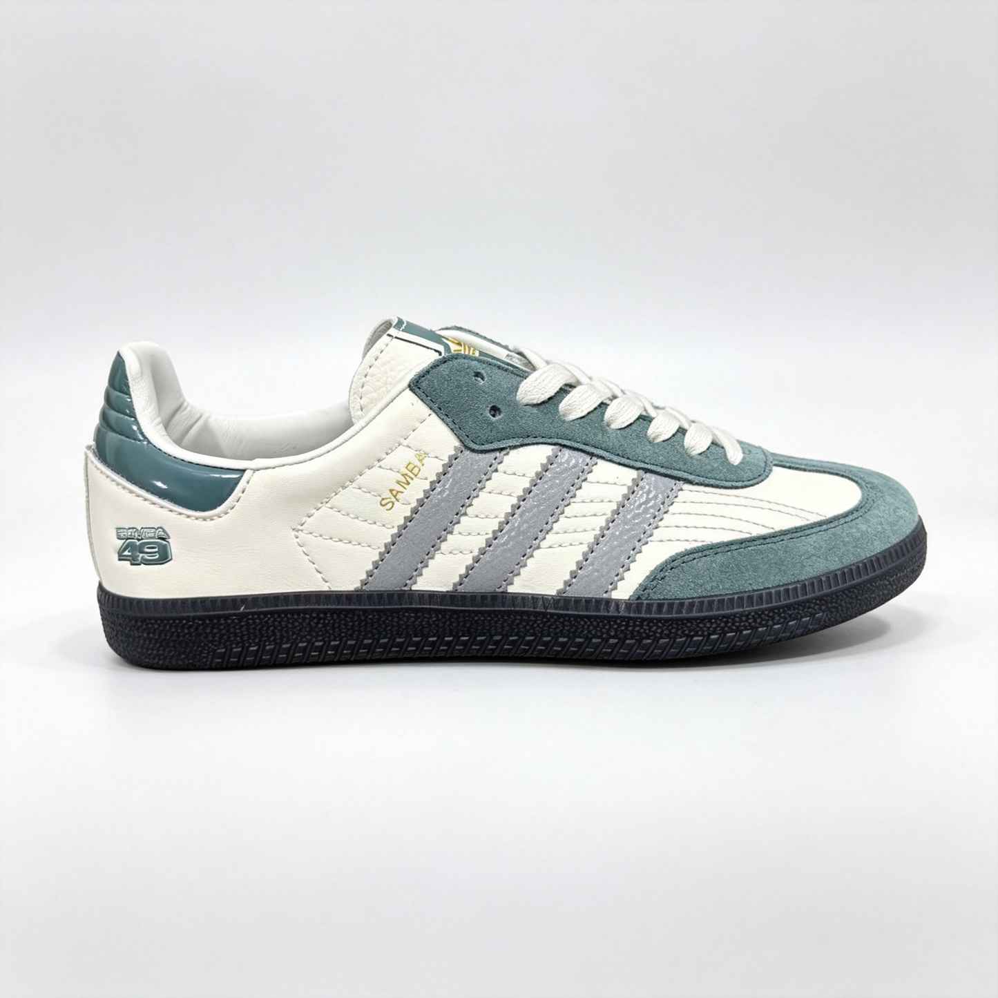 Adidas Originals Samba OG 'Off-White / Green / Grey'