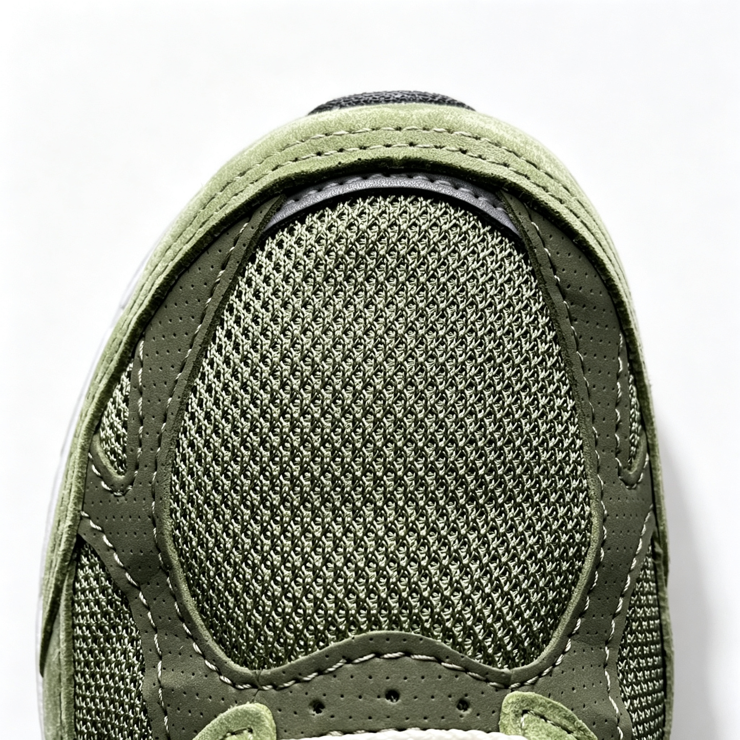 JJJJound x New Balance 990v3 Sneakers — Olive / Black