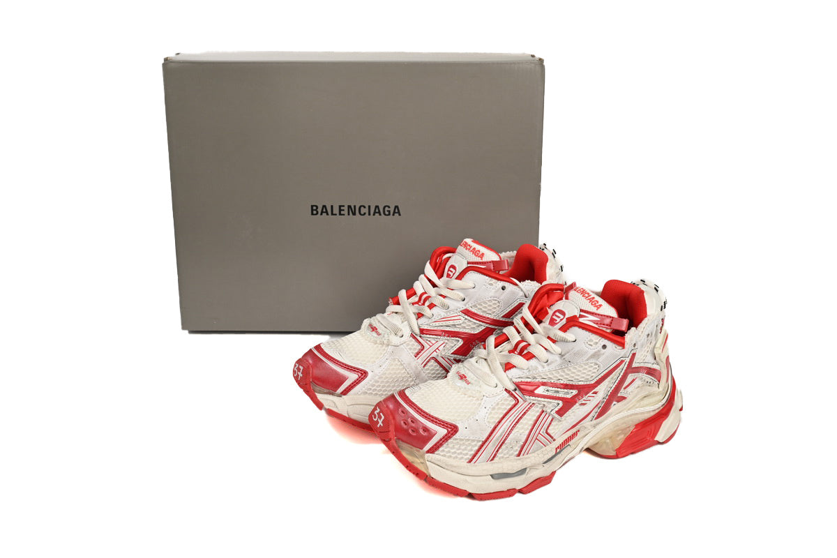 Balenciaga Runner Sneaker – Distressed Low-Top