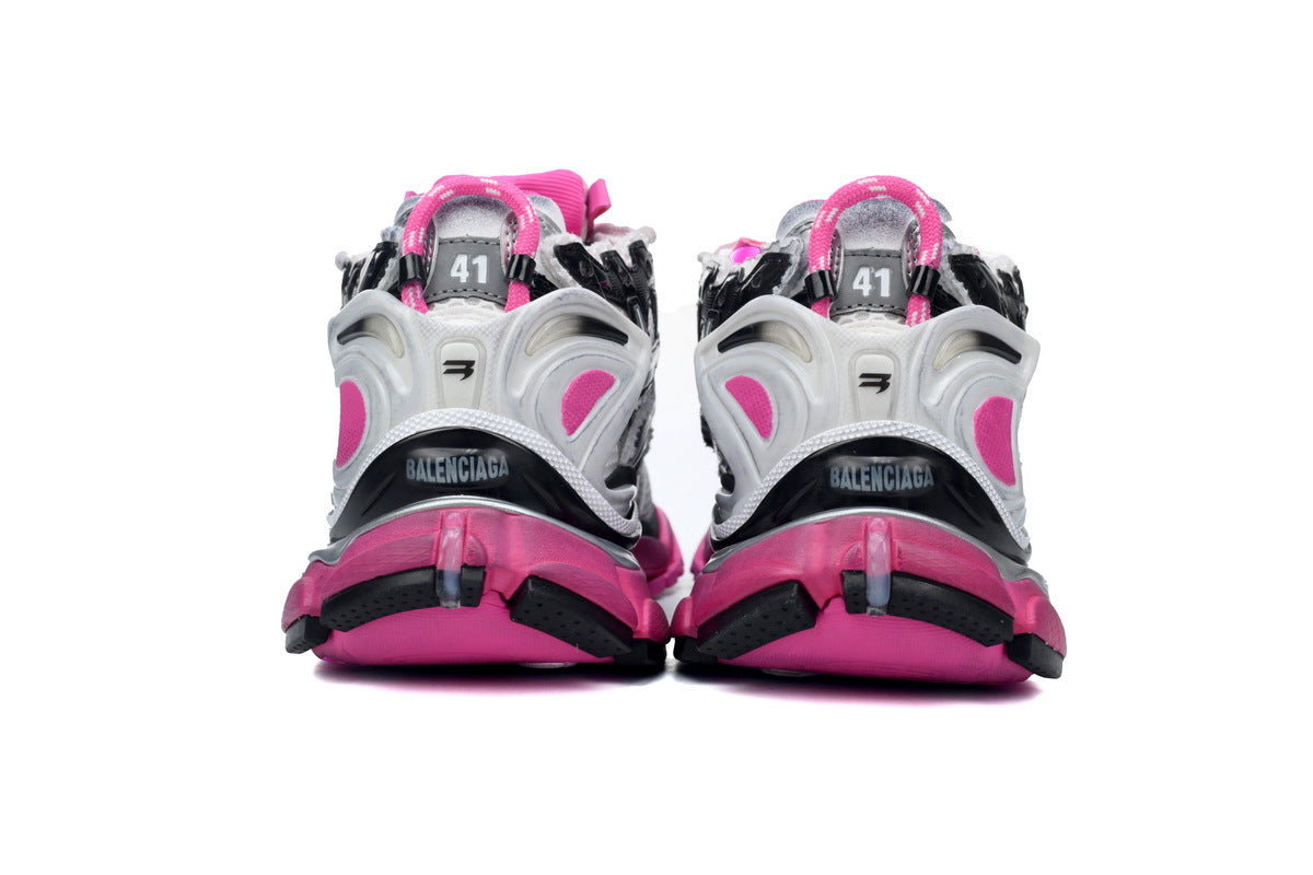 Balenciaga Runner Sneaker – Distressed Low-Top
